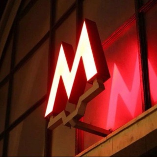 Логотип @metroscreenofficial - Метро с экрана