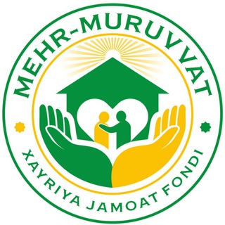 Логотип @mexr_muruvvat_nnt - "Mexr-muruvvat" Xayriya jamoat fondi