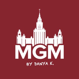 Логотип @mgmerch - MGM by danya.k | МЕРЧ МГУ