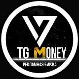 Логотип @mgmoney - TG MONEY - Биржа рекламы в Telegram