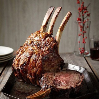 Логотип @mi_meat - ХЛЕБ да МЯСО