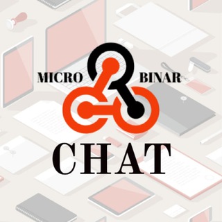 Логотип @microbinarchat_official - Micro Binar - ЧАТ 🌍