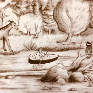 Логотип @migcalligraphy - Персидская точка