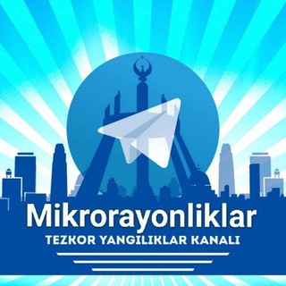 Логотип @mikrorayon_uz - Mikrorayonliklar