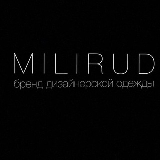 Логотип @milirud_drop - ™️MILIRUD ДРОП