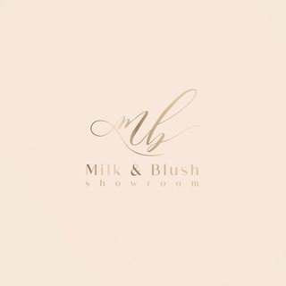Логотип @milk_and_blush - Milk&blush