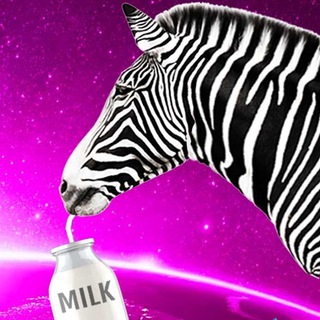 Логотип @milkyzebra - 91%искреннего сарказма.И никакого пафоса.