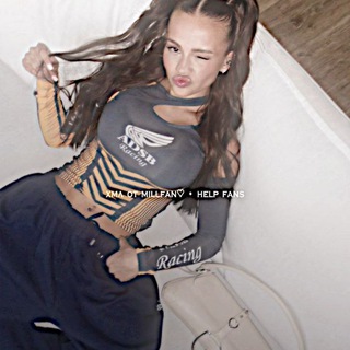 Логотип @millfan_hellp - • millfan♡ • help fans