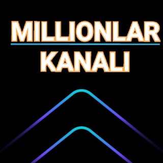 Логотип @millionlar_kanali - 👉Millionlar kanali👈