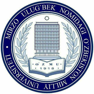 Логотип @milliy_universitet_guruhi - O'zbekiston Milliy universiteti | Abituriyentlar | Talabalar