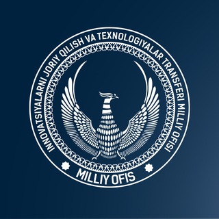 Логотип @milliyofis - Innovatsiyalar Milliy ofisi