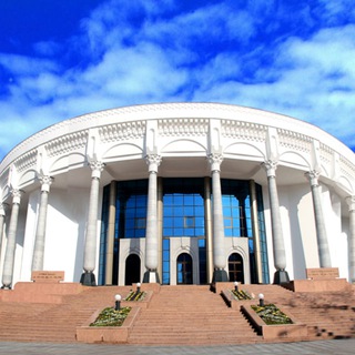 Логотип @milliyteatr - O'ZBEK MILLIY AKADEMIK DRAMA TEATRI
