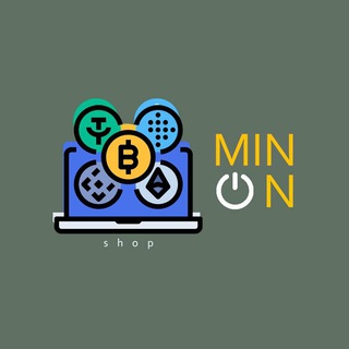 Логотип @min_on_shop - MinON SHOP | Асики | Видеокарты | Майнинг