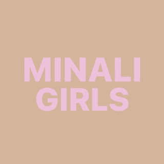 Логотип @minali_girls - 𝐌𝐈𝐍𝐀𝐋𝐈 𝐆𝐈𝐑𝐋𝐒