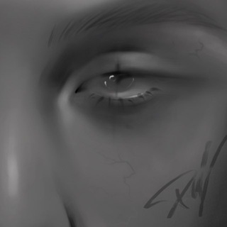 Логотип @mindalkins - миндалик рисует ✍🏻