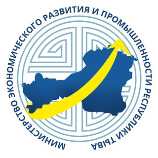 Логотип @minek17 - •Минэкономразвития Республики Тыва•