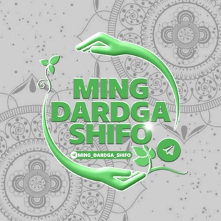 Логотип @ming_dardga_shifo - MING DARDGA SHIFO