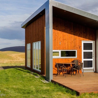 Логотип @minihus - miniHUS планы и примеры мини-домов