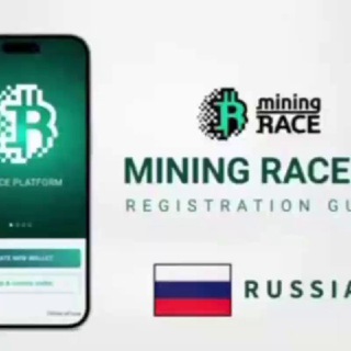 Логотип @miningrase - ОБЛАЧНЫЙ Mining Rase