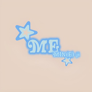 Логотип @minjischannel - ✧.⋆MIN(E)-ji⋆.✧