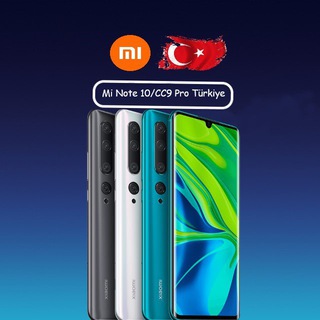Логотип @minote10turkiye - Mi Note 10 | Mi Note 10 Lite Türkiye