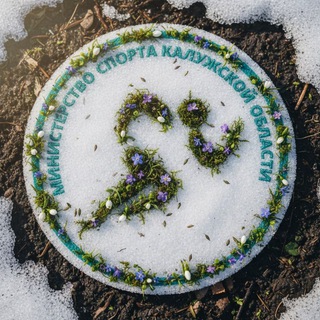 Логотип @minsporta40 - Минспорта Калужской области