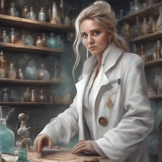 Логотип @mir_na_moleculyarnom_urovne - Алхимик