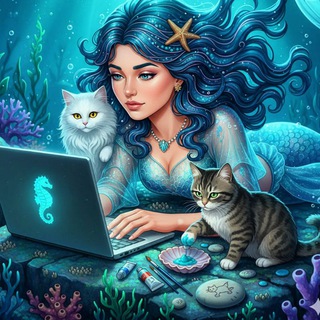 Логотип @miracale_dimension - 🌊MiraCale | Говорящая с Морем