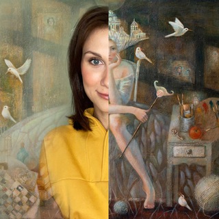 Логотип @mirre_ru - 👩🏻‍🎨 Художник Анастасия Мирре