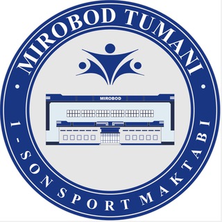 Логотип @mirtsm1 - Mirobod tumani 1- son Sport maktabining rasmiy Telegram kanali.