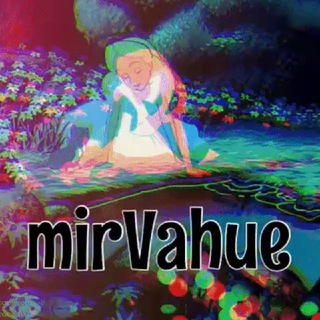 Логотип @mirvahue - mirVahue