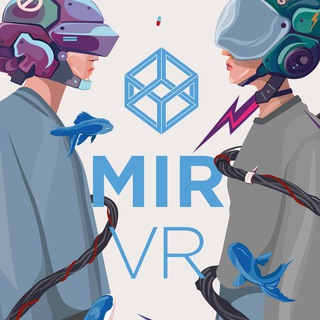 Логотип @mirvr - MIR VR - Сеть VR парков