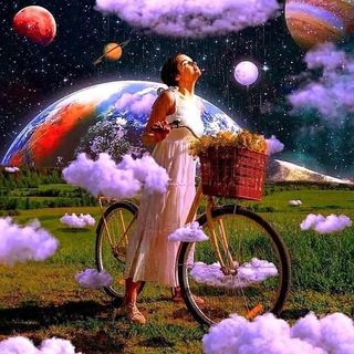 Логотип @mishelastro - Космическая Мишель