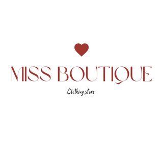 Логотип @miss1boutique - 𝐌𝐈𝐒𝐒 𝐁𝐎𝐔𝐓𝐈𝐐𝐔𝐄♥️ОПТ