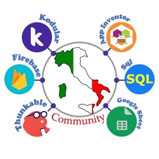 Логотип @mitappinventor - Italy Kodular & Mit App Inventor Community