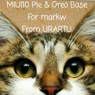 Логотип @miui10pieformarkw - MIUI10 Pie & Oreo Base for Markw.