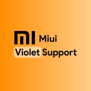 Логотип @miuiviolet - VIOLET MIUI SUPPORT | REDMI NOTE 7 PRO