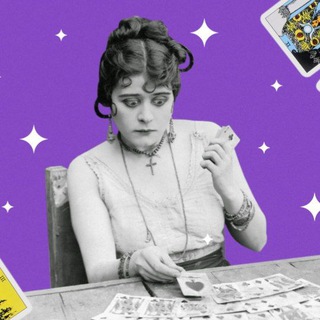 Логотип @mkithaoba - მკითხაობა