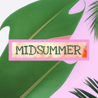 Логотип @mldsuummer - Midsummer 🌸