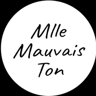 Логотип @mllemauvaiston - Болтовня́ Mlle Mauvais Ton