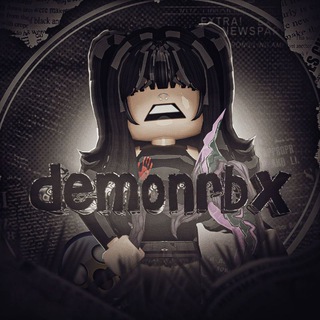 Логотип @mm2demonrbxshop - ɗᥱⲙ᧐ᥒrδ᥊ 🖤