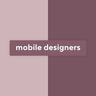 Логотип @mobile_designers - Mobile Designers