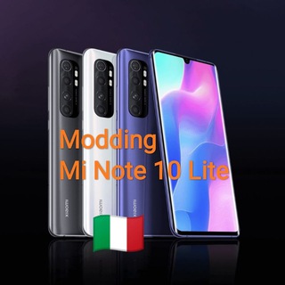 Логотип @moddingminote10lite - Modding Mi Note 10 Lite ITA