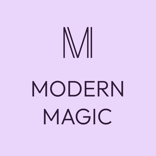 Логотип @modern_magic_shop - Modern Magic. Таро, руны, магия