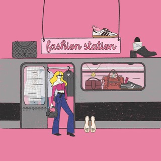 Логотип @modnayastation - fashion station