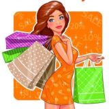 Логотип @modnyyshopping - **МОДНЫЙ ШОППИНГ** 🌺вместе выгодно 💞 СП 🛍️