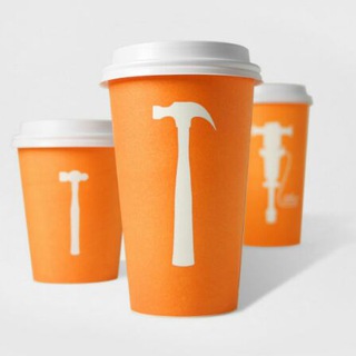 Логотип @molotchino - Кава з молотком