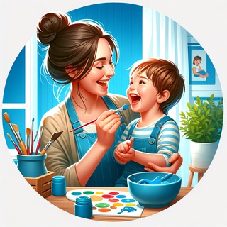 Логотип @momcreative - МамаКреатив: Воспитание и Развитие