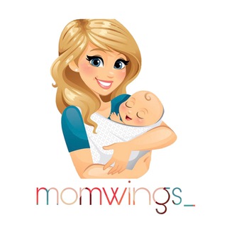 Логотип @momwings_group - Momwings_group. Набор роддом.