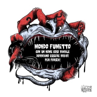 Логотип @mondofumetto - Agorà del Fumetto 📚